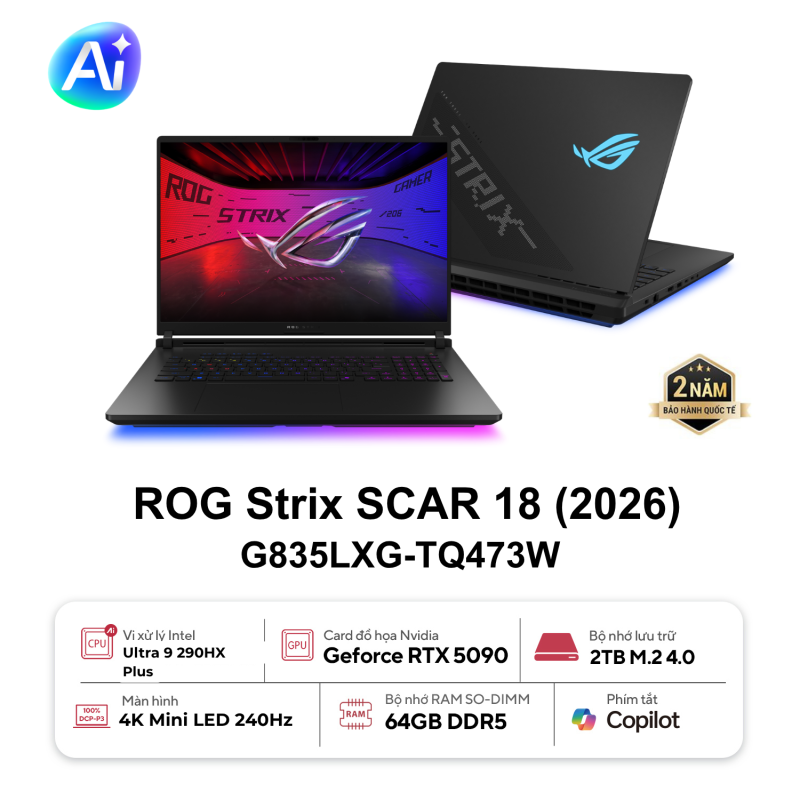 ROG Strix SCAR 18 (2026) G835